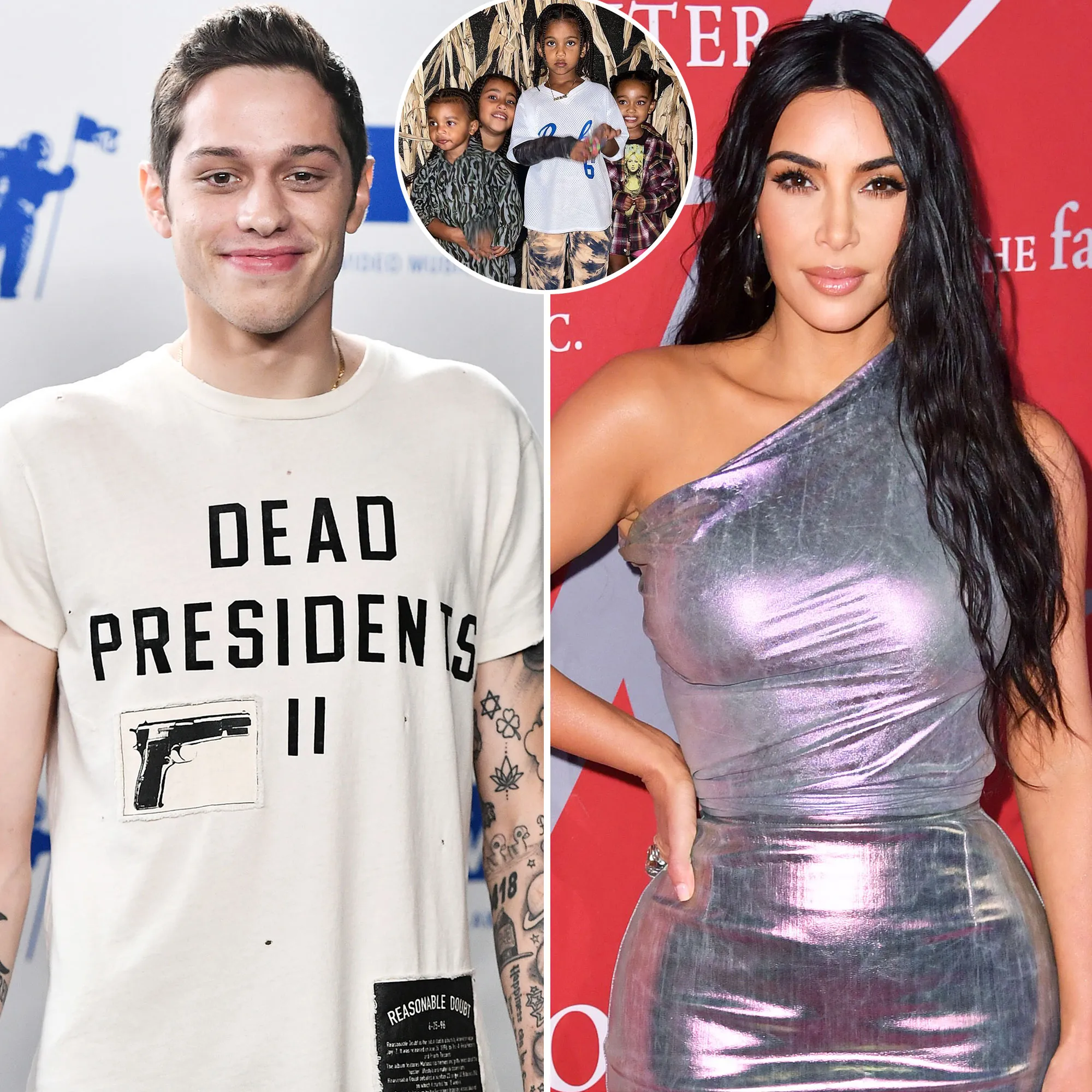 Pete Davidson Has Met Kim Kardashian Kids He Bonded With Her Entire Family