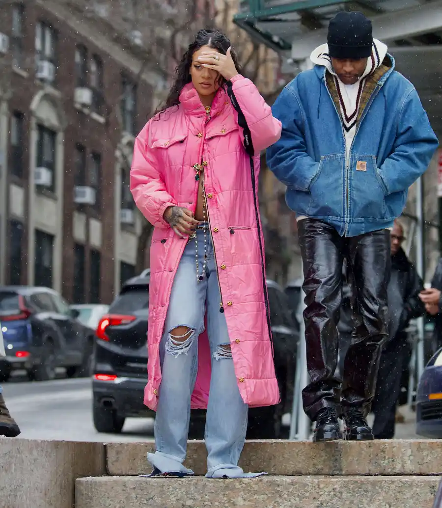 Pregnant Rihanna Baby Bump Album Ahead 1st Child Photos