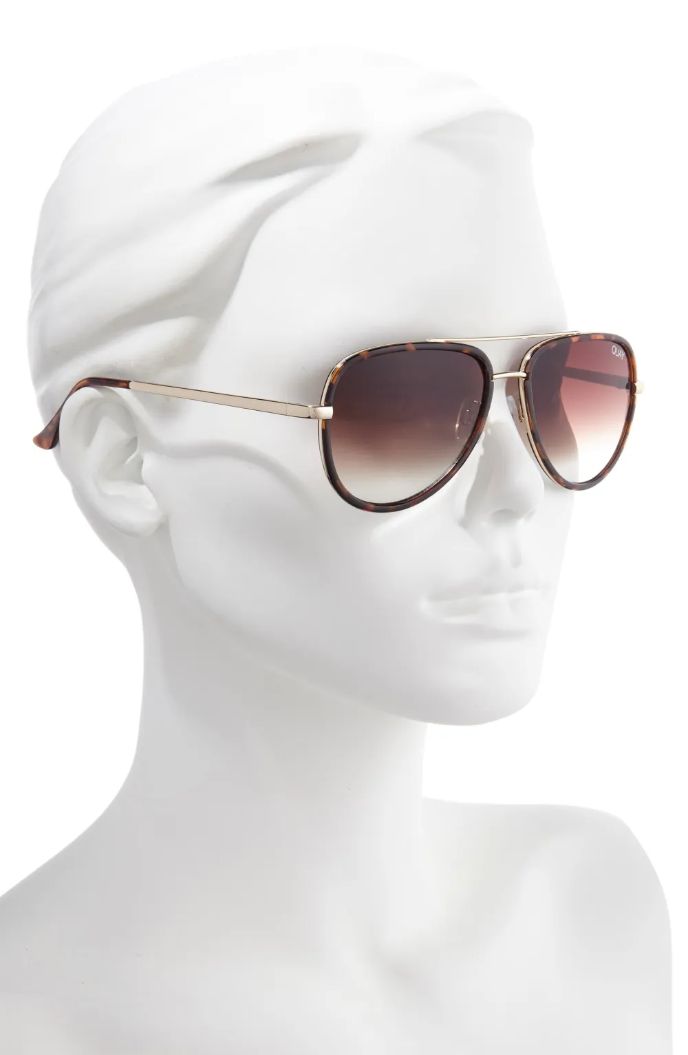 Quay Australia All In 52mm Mini Aviator Sunglasses