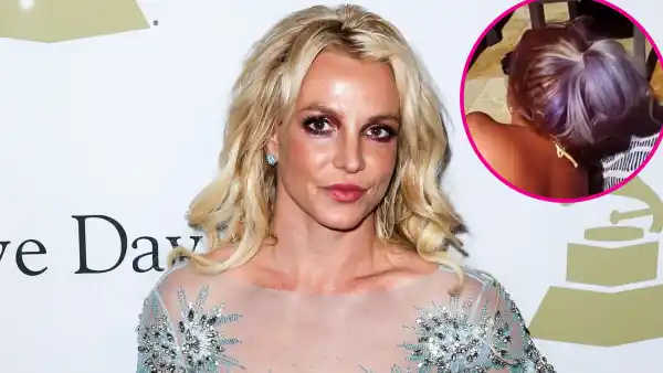 Regrets! Britney Spears Thinks Her Purple Hair Is ‘Absolutely Horrible