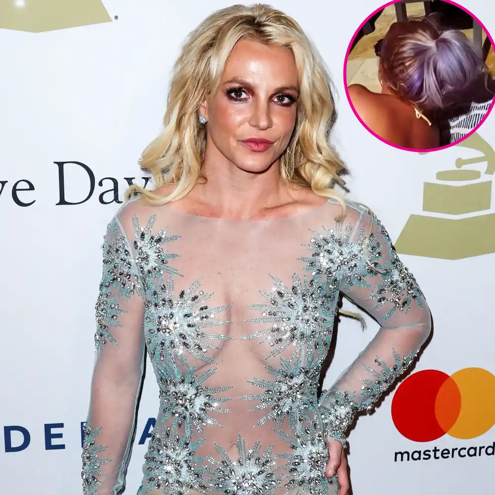 Regrets! Britney Spears Thinks Her Purple Hair Is &lsquo;Absolutely Horrible