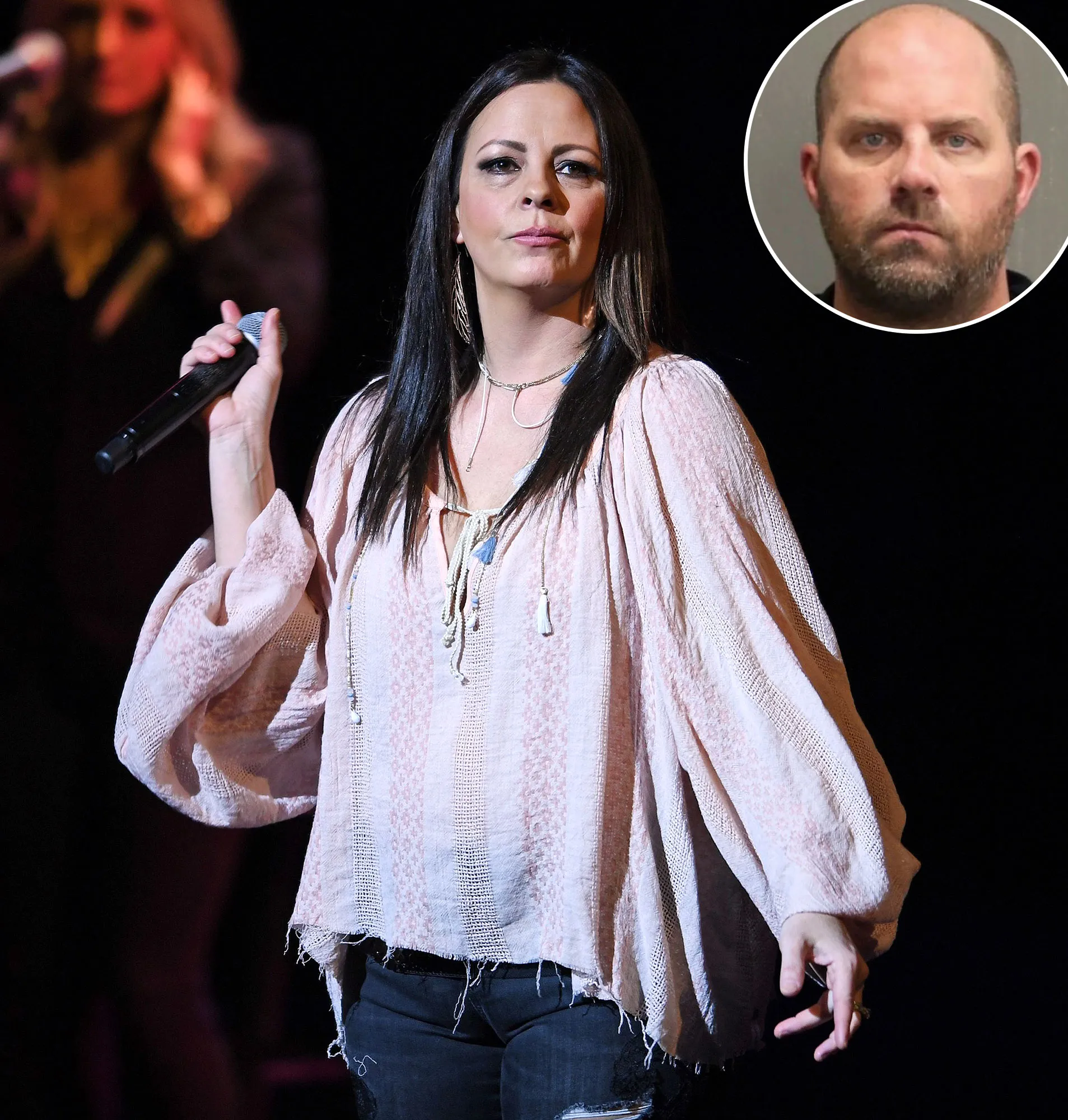 Sara Evans Estranged Husband Jay Barker Arrested for Domestic Violence After Alleged Car Incident