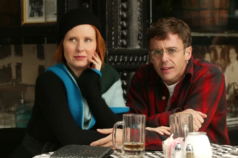 Season 2 Miranda Hobbs and Steve Brady Relationship Timeline From Sex and the City to And Just Like That David Eigenberg and Cynthia Nixon