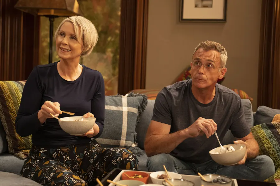 Season 6 Miranda Hobbs and Steve Brady Relationship Timeline From Sex and the City to And Just Like That David Eigenberg and Cynthia Nixon