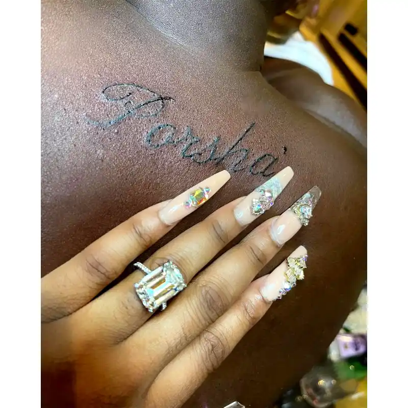 Simon Guobadia’s ‘Very 1st Tattoo’ Honors Fiancee Porsha Williams