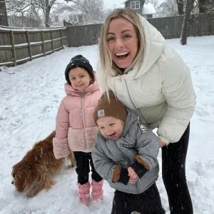 Snow Cute! See Exes Carly Waddell and Evan Bass’ Cute Pics With Their 2 Kids