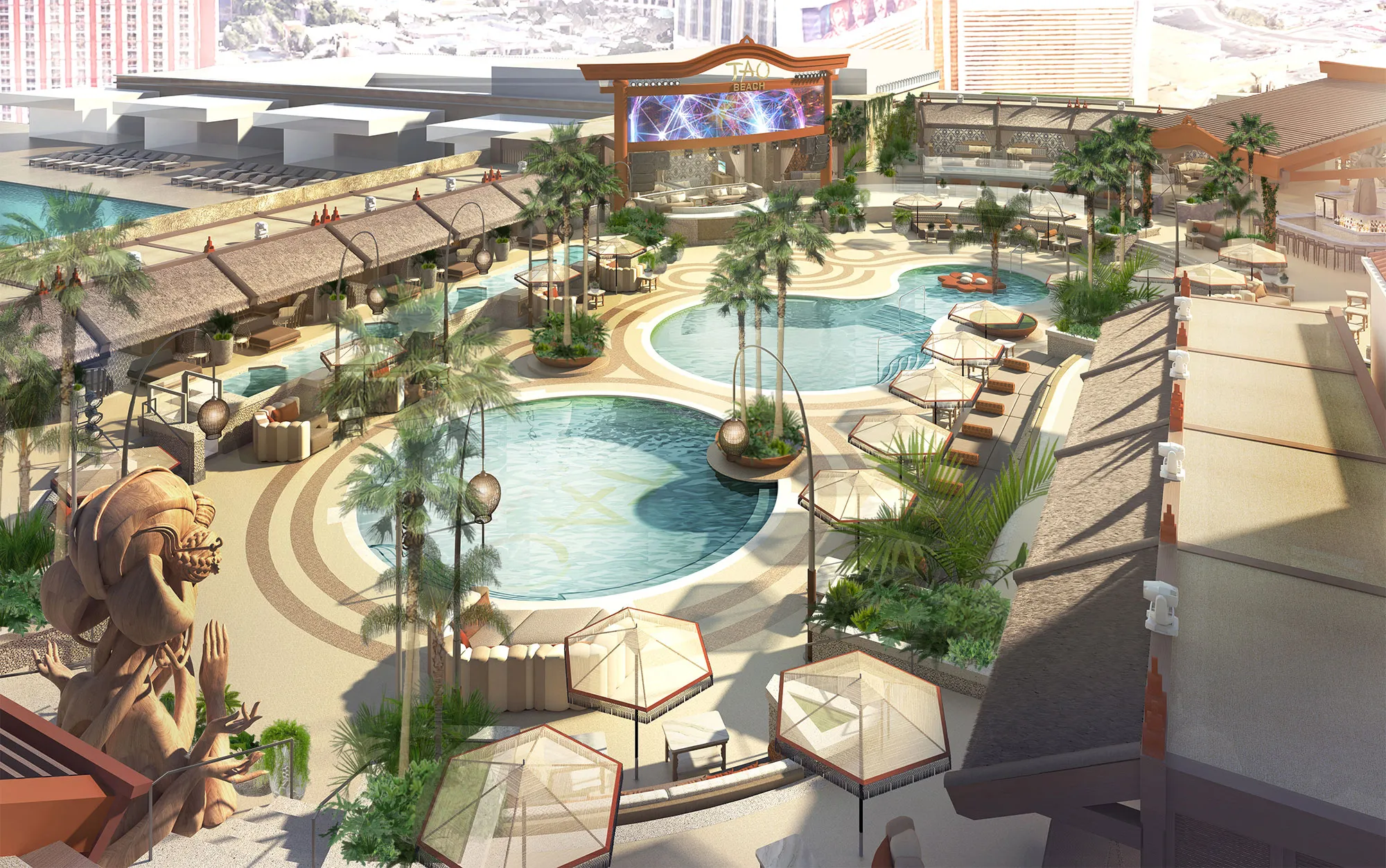 Tao Beach Club Reopens With Elevated Experiences Las Vegas