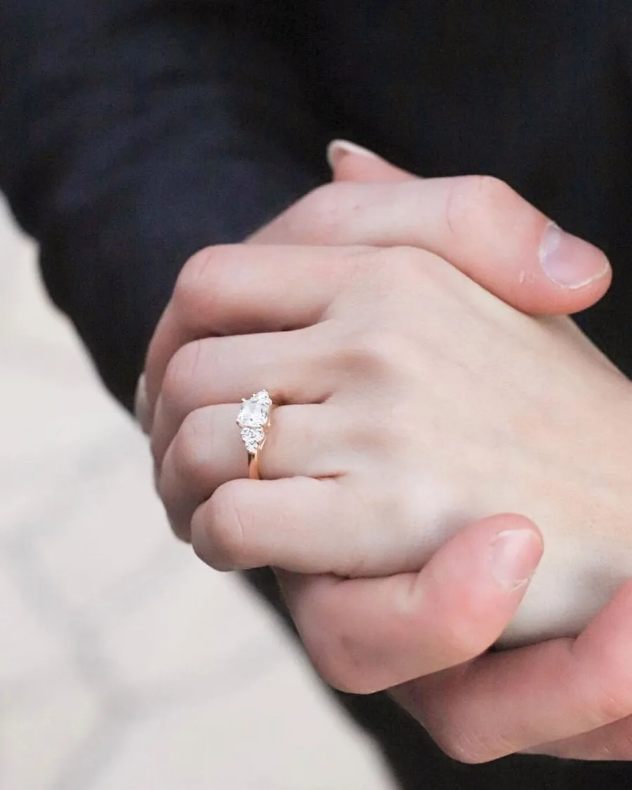 The Most Stunning Celebrity Engagement Rings 2022 Hannah Wissmann Jeremiah Duggar