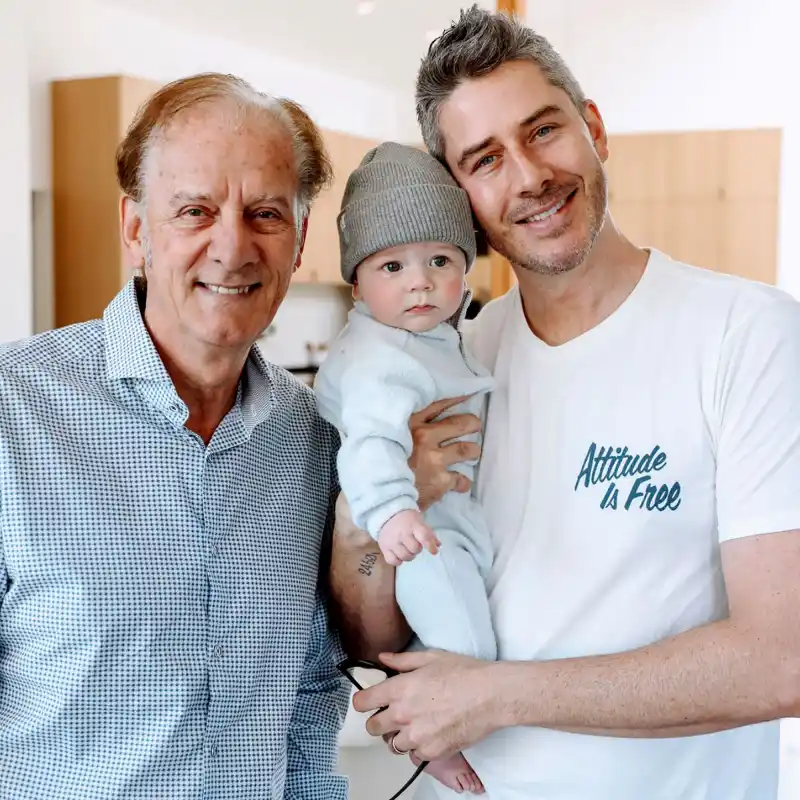 Three Generations! Arie Luyendyk Jr. Poses for Pic With Dad and Son Lux