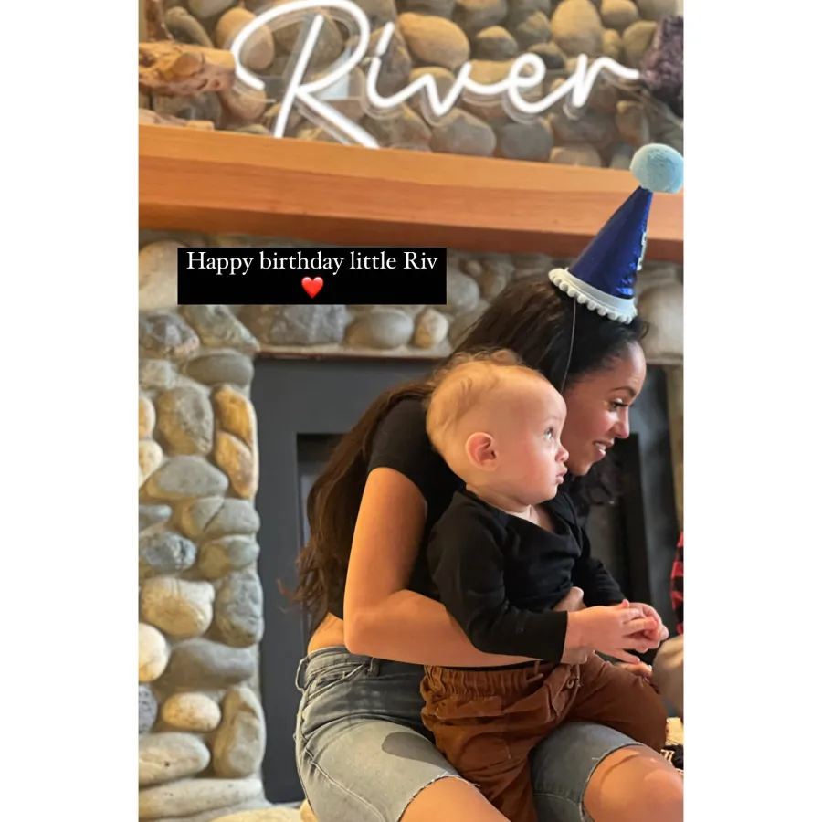 Vanessa Morgan Celebrates Son River’s 1st Birthday With Her ‘Riverdale’ Costars: See Photos