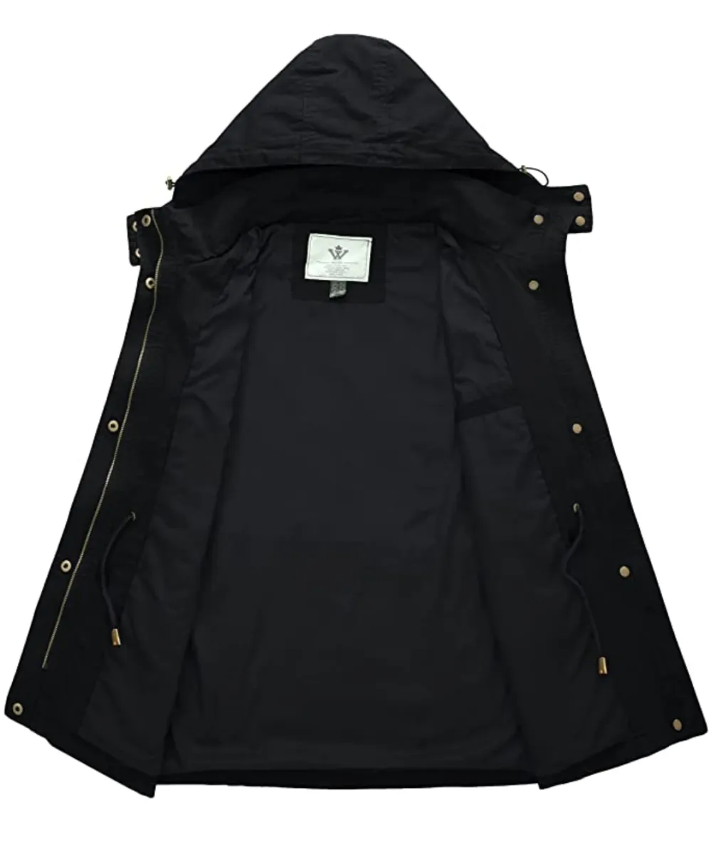 WenVen Women's Anork Military Style Jacket