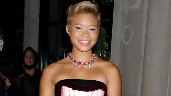 You’ll Never Guess Who Inspired Storm Reid’s Blonde Pixie Cut