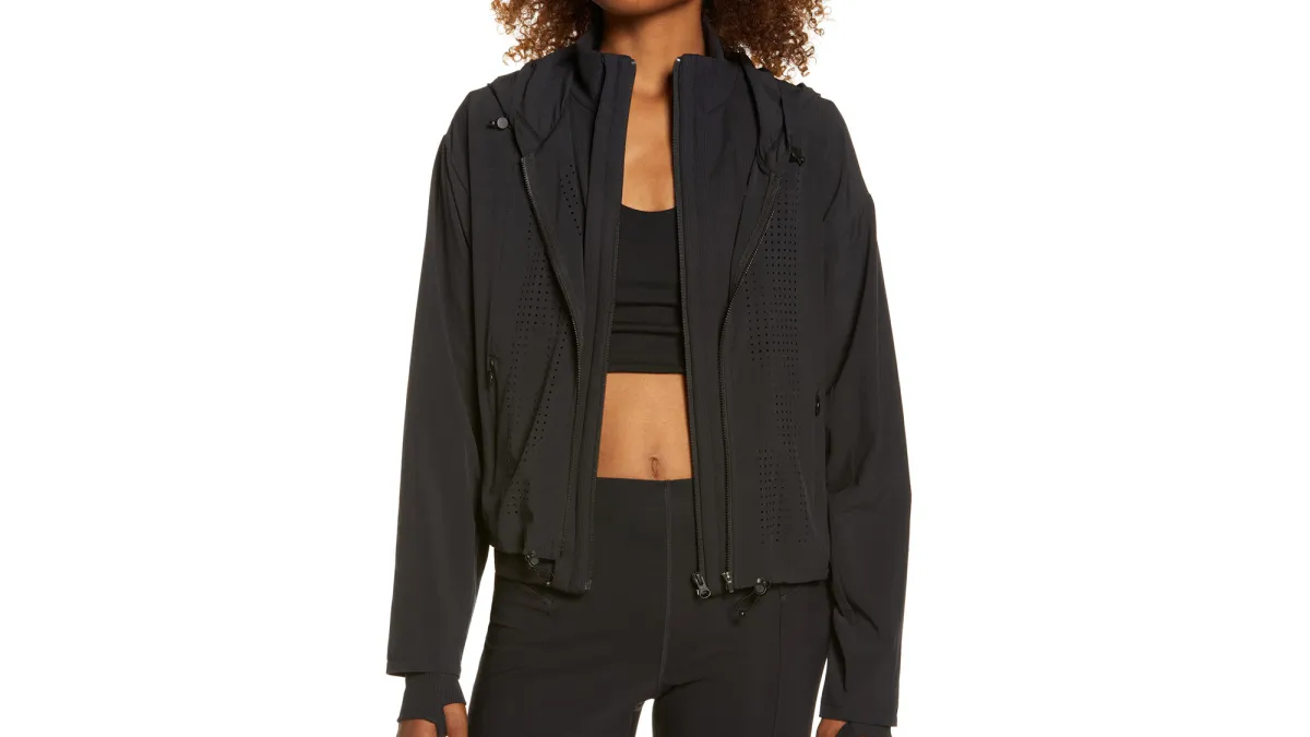 Zella Women's Improvise 2-in-1 Full Zip Hoodie