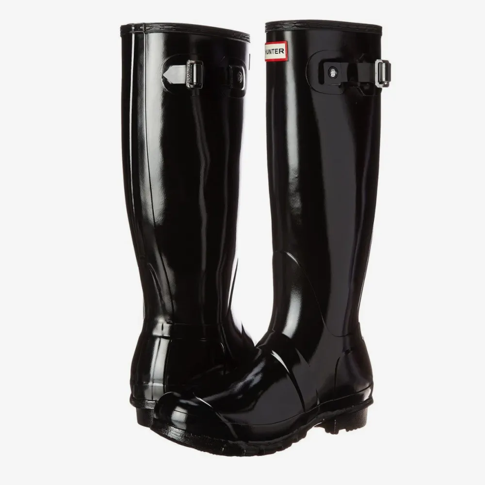 black Hunter boots