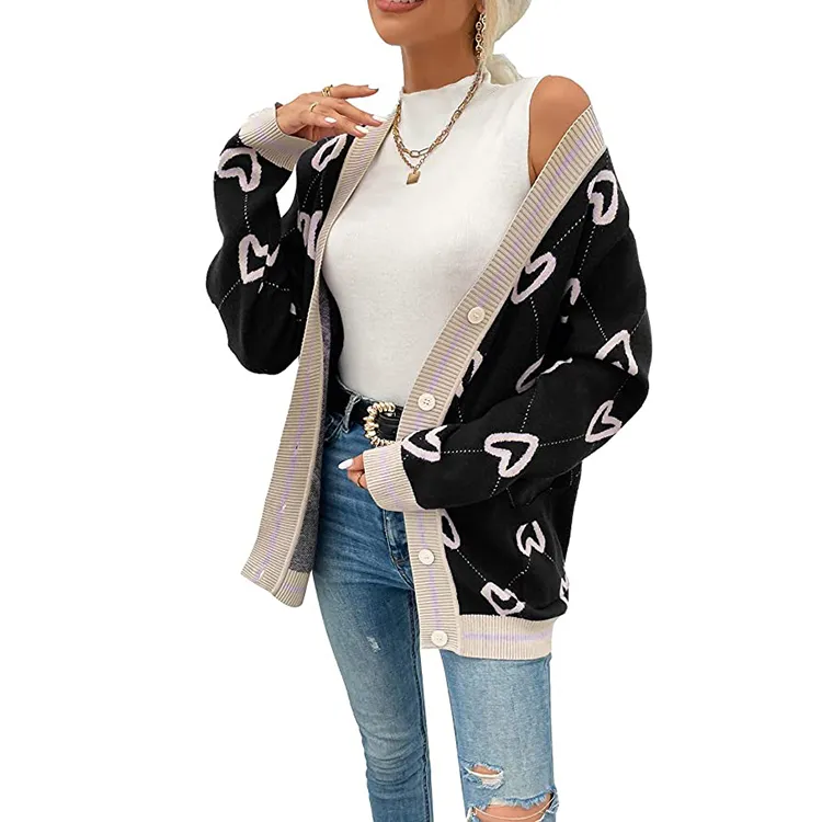 black hearts cardigan