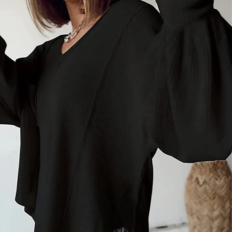 black tunic top