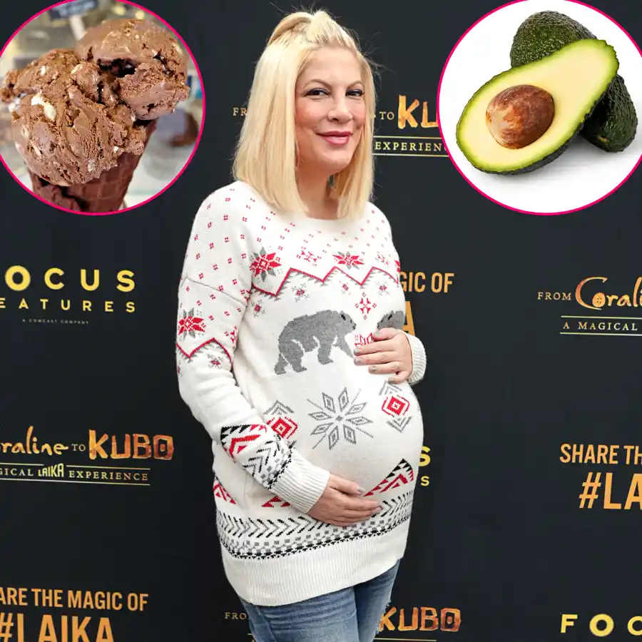 Celebrity Pregnancy Cravings Tori Spelling