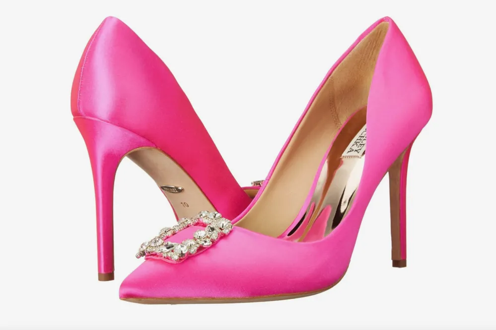 hot pink pumps