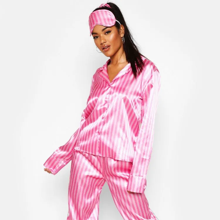 pink striped pajamas
