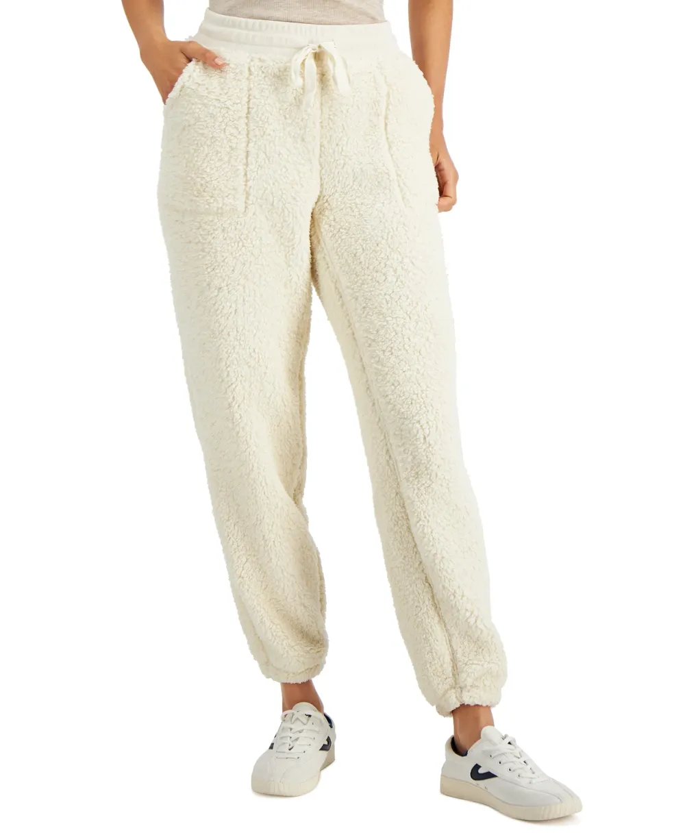 Sherpa sweatpants