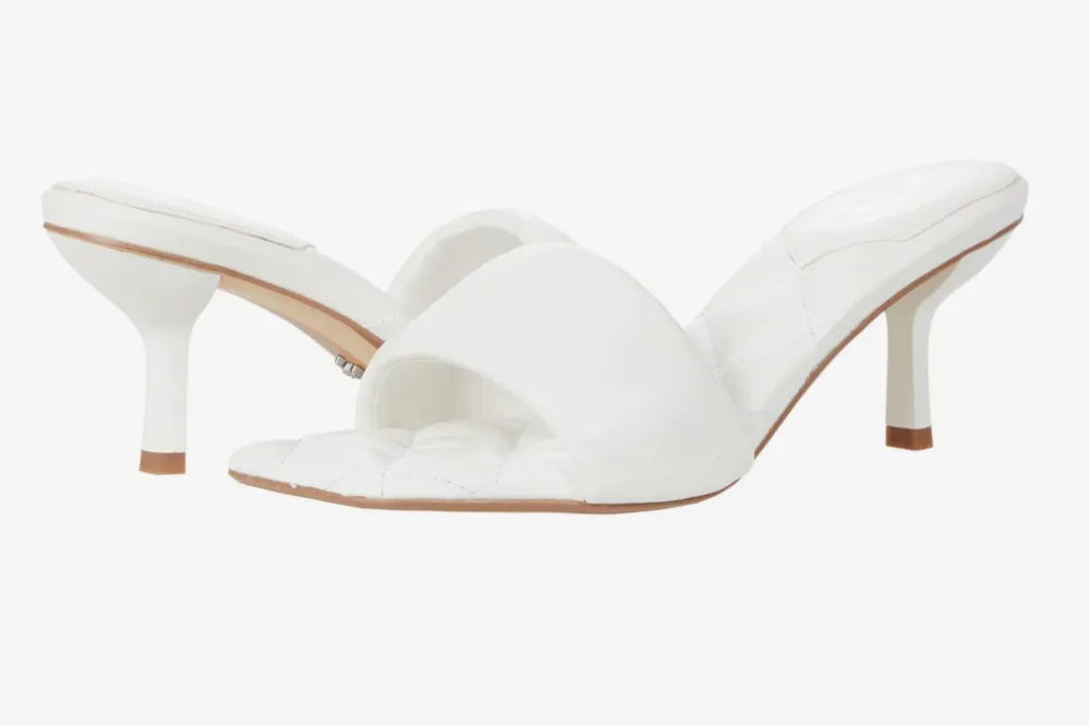 Sam Edelman white sandals