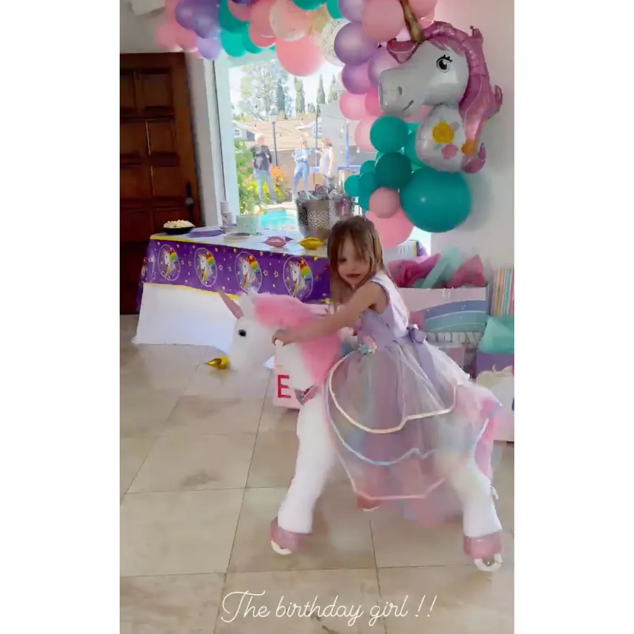 Alyssa Scott Celebrates Daughter Zeela Birthday With Unicorn Themed Party