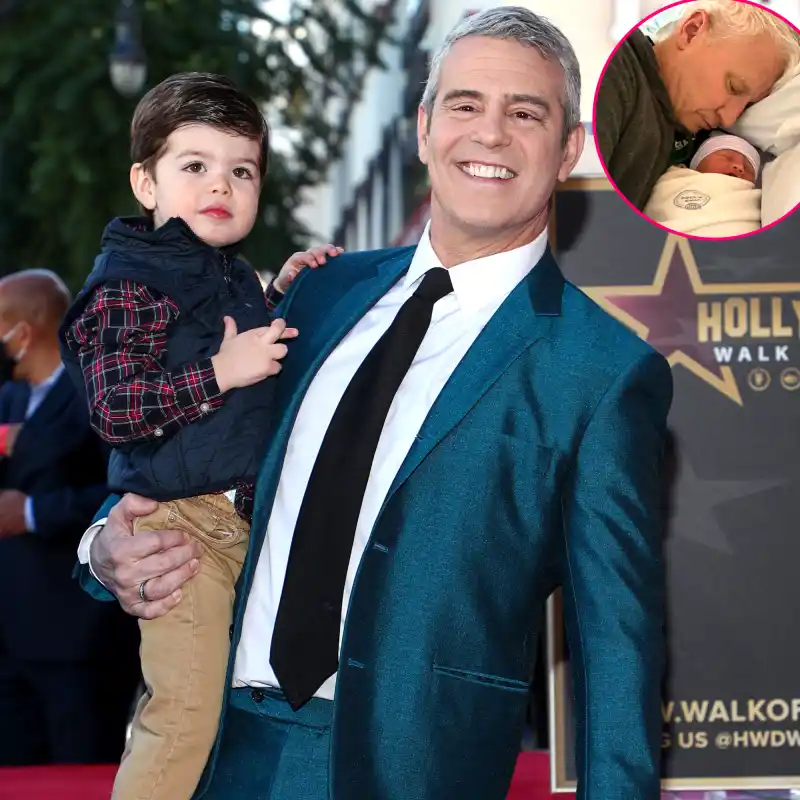 So Cute! Andy Cohen, Son Ben Meet Anderson Cooper's 2nd Child Sebastian