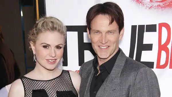 Anna Paquin Stephen Moyer Go for a Stroll With Their Newborn Twins
