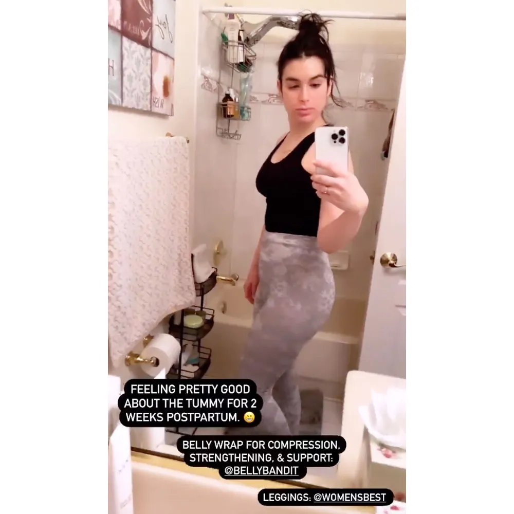 Ashley Iaconetti Is Feeling Good About Her 2 Week Postpartum Body Photo