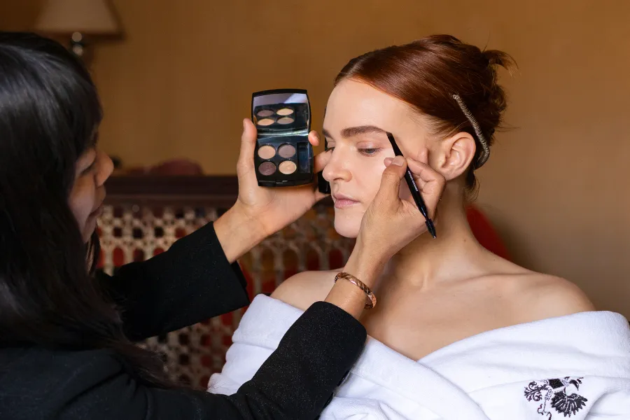 BTS Madeline Brewer SAGs Makeup