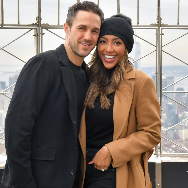 Bachelorettes Tayshia Adams and Zac Clark Are ‘Still in Communication Post Split Working Out Lingering Matters