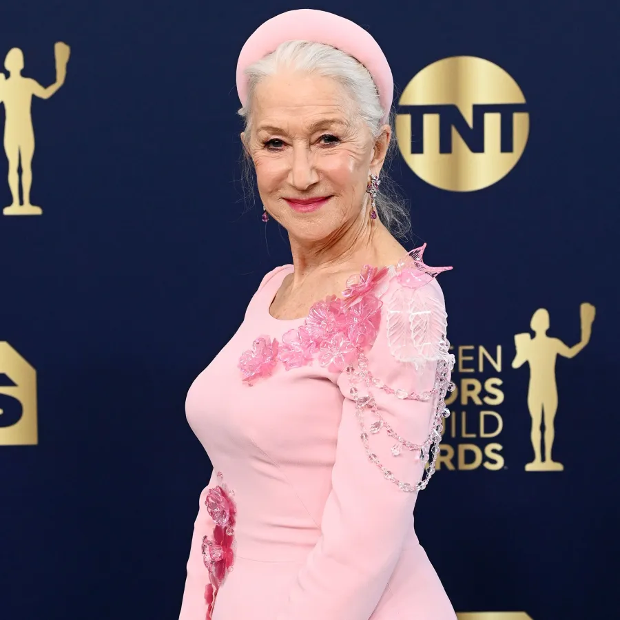 Best Beauty Gallery SAG Awards 2022 Helen Mirren