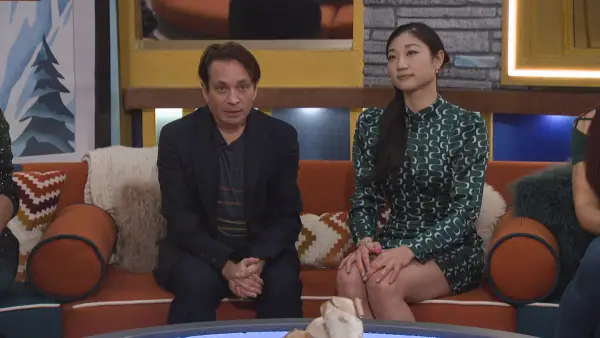 Chris Kattan Mirai Nagasu Celebrity Big Brother
