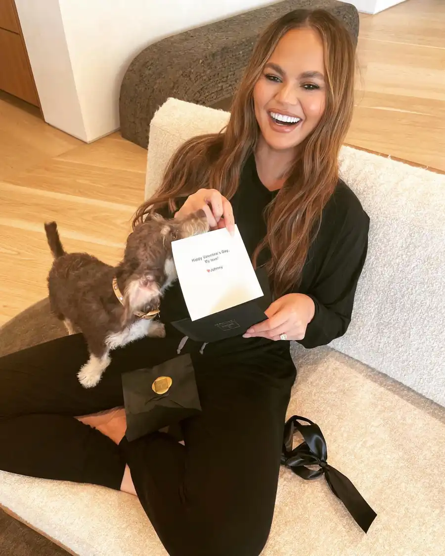 Chrissy Teigen How Stars Celebrated Valentine's Day