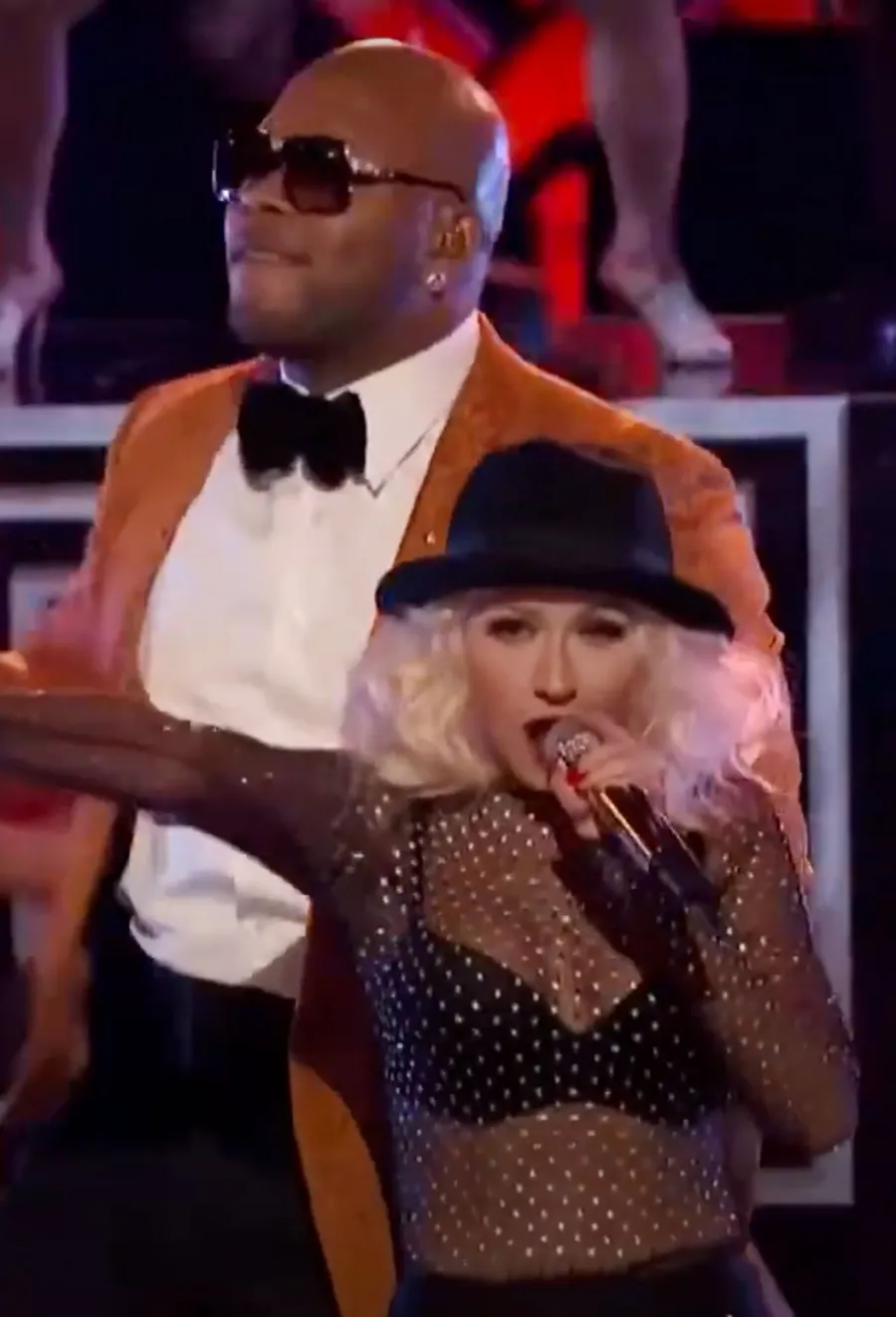 Christina Aguilera's Body Evolution 2013 wiht Flo Rida