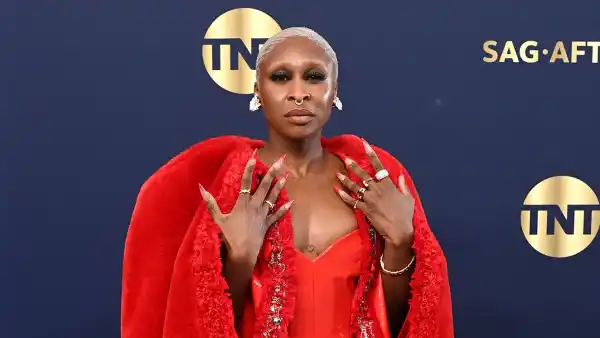 Cynthia Erivo Red Carpet Arrival SAG Awards 2022