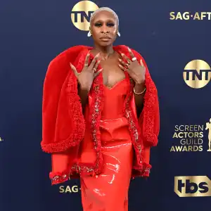 Cynthia Erivo Red Carpet Arrival SAG Awards 2022