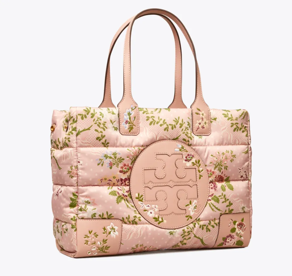 Ella Brocade Mini Puffer Tote