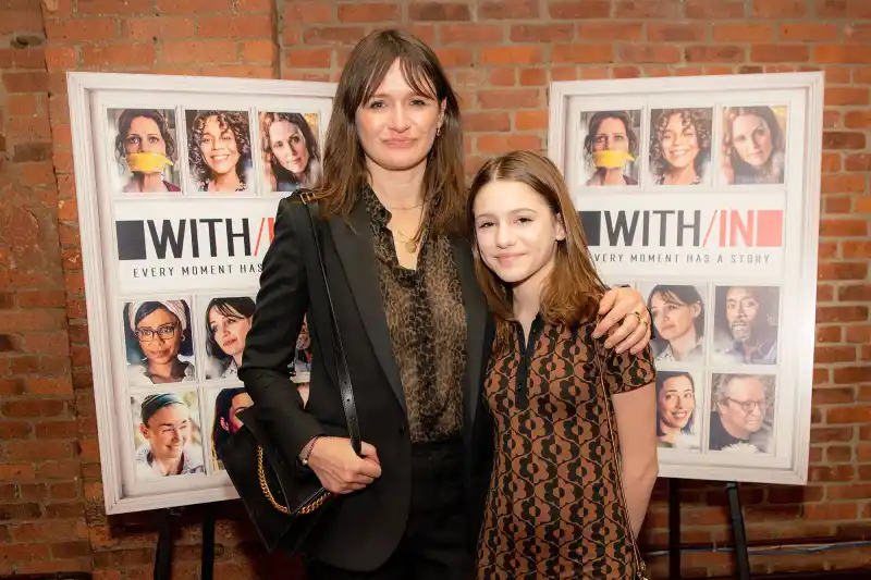 Emily Mortimer and May Rose Nivola With In Hot Pics