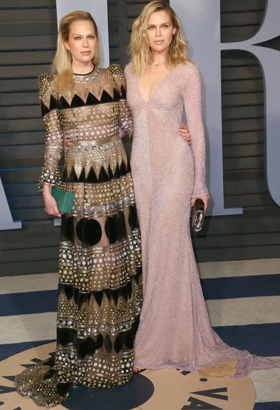 Erin and Sara Foster Open Up About Face Masks and Their Craziest Dares Vanity Fair Oscar Party Mar 2018