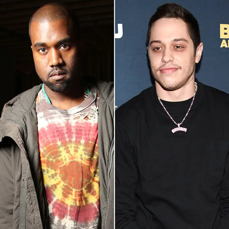 Every Time Kanye West Dissed Pete Davidson After Kim Kardashian Romance Started