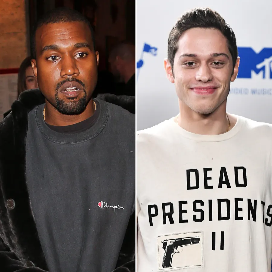 Every Time Kanye West Dissed Pete Davidson After Kim Kardashian Romance Started