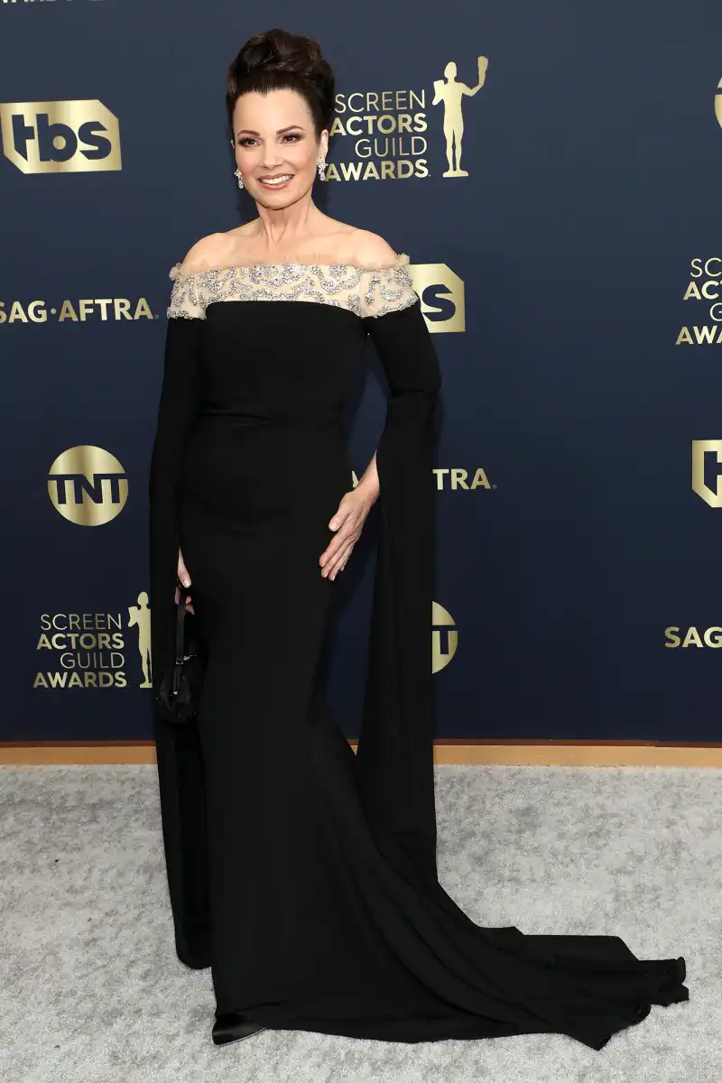 Fran Drescher Red Carpet Arrival SAG Awards 2022