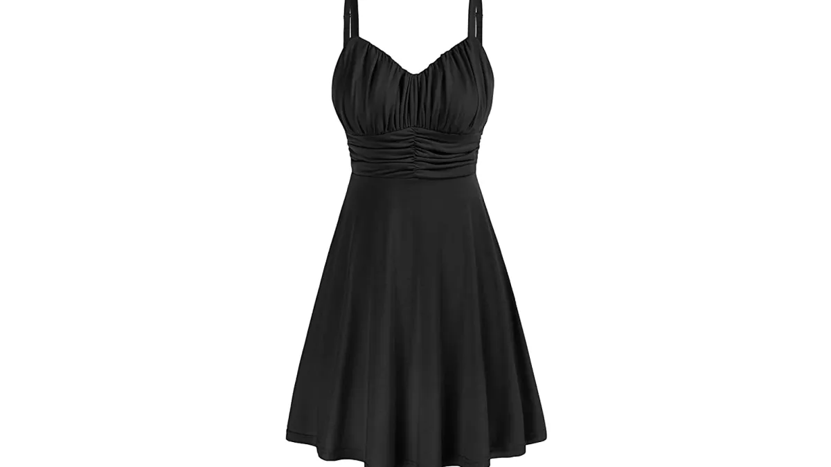 GRACE KARIN Sleeveless Flare Mini Dress