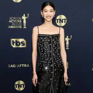 HoYeon Jung More Squid Game Cast Members Hit SAG Awards 2022 Red Carpet Photos