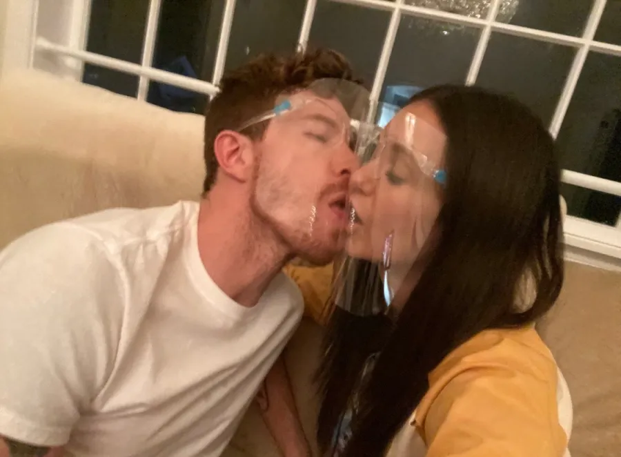 Nina Dobrev and Shaun White on Valentine's Day