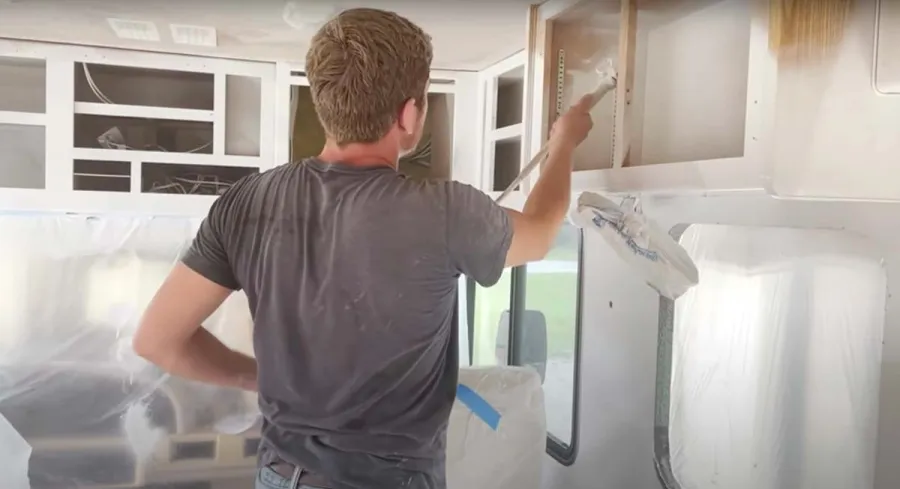Inside Joy Anna Duggar Austin Forsyths RV Renovation Before After Pics