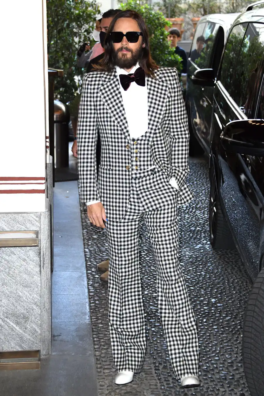 Jared Leto The Best Celeb Street Style From Milan Fashion Week 2022