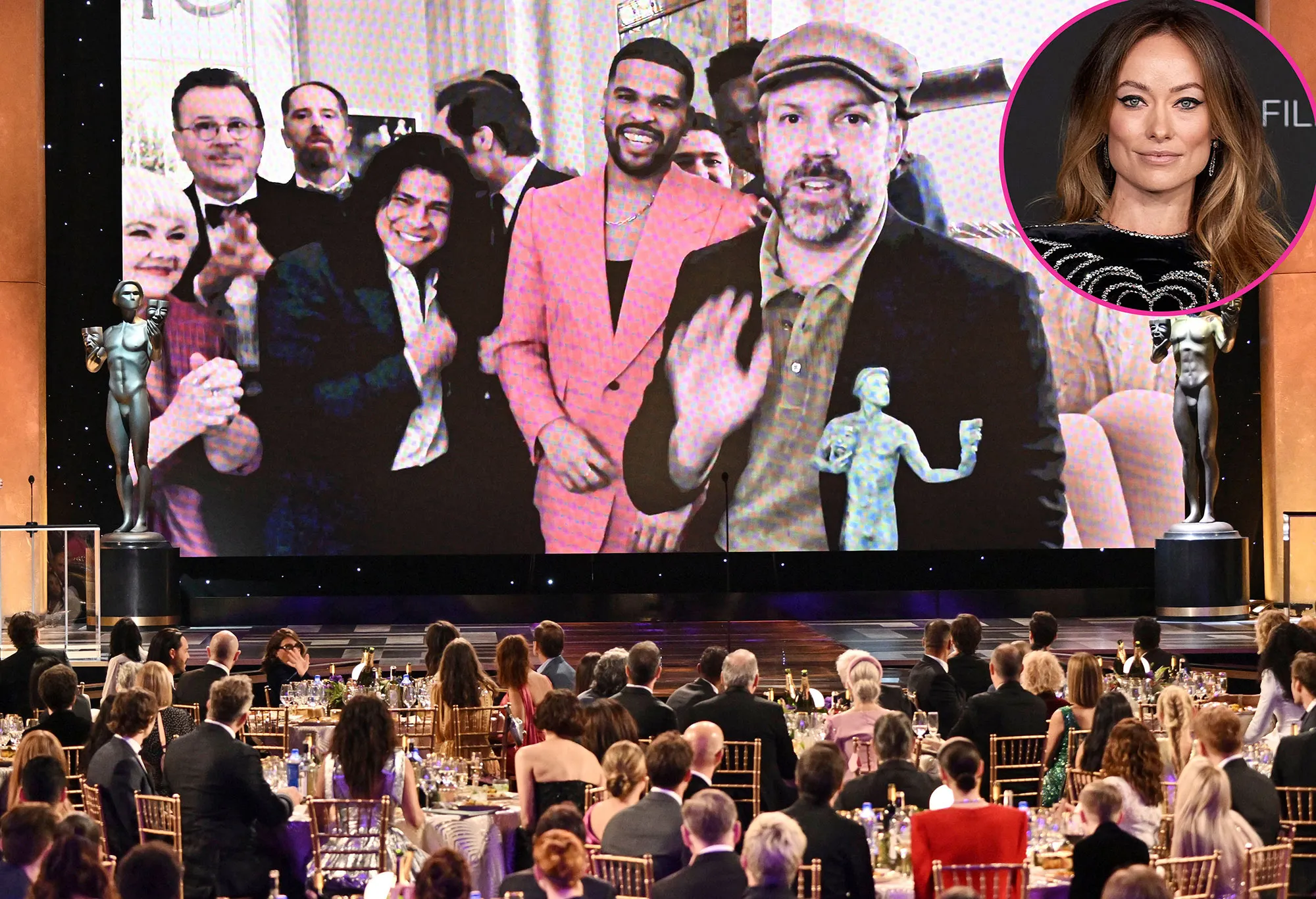 Jason Sudeikis Gives Shout Out His Kids With Ex Olivia Wilde Speech