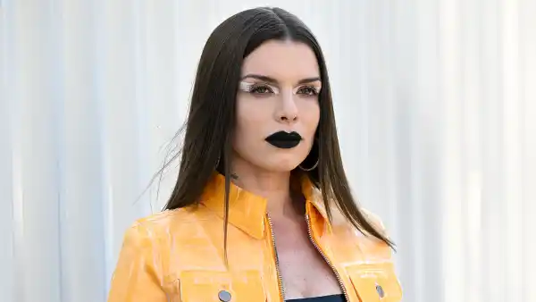 Julia Fox Continues to Rock the Super Heavy Eyeliner Look Originally Created by Ex Kanye West